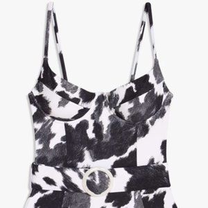 WeWoreWhat Cowhide One-piece